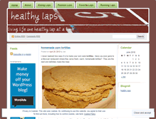 Tablet Screenshot of healthylaps.com